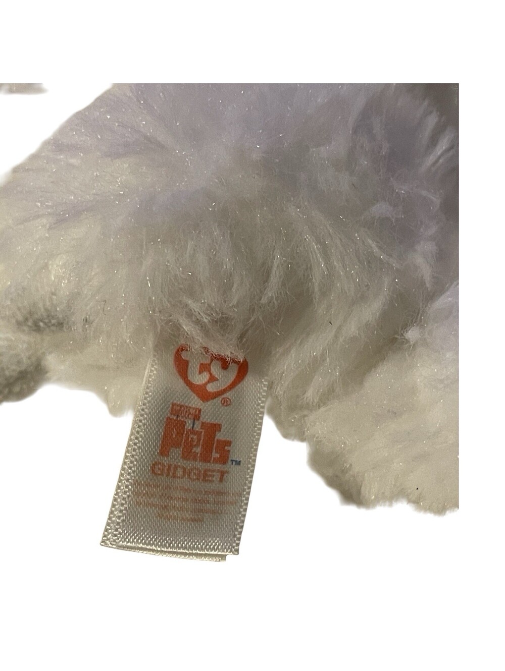 The Secret Life Of Pets TY Beanie Babies Gidget Bean Filled Plush 6" Tall - Picture 6 of 6